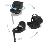 Комплект столче за кола Foppapedretti 3 в 1 Disk Grow i-Size + база Disk i-Size + столче Disk Infant i-Size