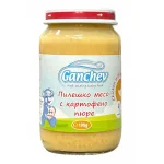 Ganchev Пилешко месо с картофено пюре 4м. 190г
