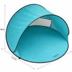 Детска Pop-Up Палатка за Игра GINGER HOME с UV Защита 50+ – Кръгла, Лека и Сгъваема, за Плаж и Градина, 150×150×90 см