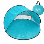 Детска Pop-Up Палатка за Игра GINGER HOME с UV Защита 50+ – Кръгла, Лека и Сгъваема, за Плаж и Градина, 150×150×90 см