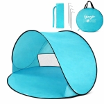 Детска Pop-Up Палатка за Игра GINGER HOME с UV Защита 50+ – Кръгла, Лека и Сгъваема, за Плаж и Градина, 150×150×90 см