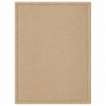 Детски Мемори Килим GINGER HOME LOLLA, 150x200 см, 3,5 см Дебелина, Кадифено Мек Водоустойчив Горен Слой, Мемори Пяна, Противохлъзгаща Основа, Бежов