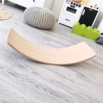 Дървена Дъска за Баланс Ginger Home – Безопасна Играчка за Деца, 82x30x15 см