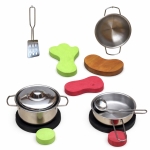 Детска дървена къща за игра GINGER HOME с кухня – 110×103×137 см