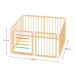 Детска Дървена Кошара за Игра GINGER HOME 