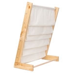 Детска Етажерка за Книги Дърво GINGER HOME, 6 Рафта, Монтесори 64x30x79 см