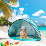 Детска Pop-Up палатка за игра GINGER HOME с UV защита 50+ – лека и сгъваема, за плаж и градина, 120×80×70 см