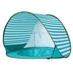 Детска Pop-Up палатка за игра GINGER HOME с UV защита 50+ – лека и сгъваема, за плаж и градина, 120×80×70 см
