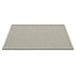 Детски Мемори Килим GINGER HOME LOLLA, 150x200 см, 3,5 см Дебелина, Кадифено Мек Водоустойчив Горен Слой, Мемори Пяна, Противохлъзгаща Основа, Сив