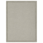 Детски Мемори Килим GINGER HOME LOLLA, 150x200 см, 3,5 см Дебелина, Кадифено Мек Водоустойчив Горен Слой, Мемори Пяна, Противохлъзгаща Основа, Сив