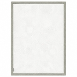 Детски Мемори Килим GINGER HOME LOLLA, 150x200 см, 3,5 см Дебелина, Кадифено Мек Водоустойчив Горен Слой, Мемори Пяна, Противохлъзгаща Основа, Сив
