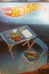 Детска маса със столче Hot wheels