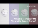 Двойна електрическа помпа за кърма Momcozy M5 Hands-Free, Grey