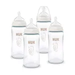NUK First Choice +, Perfect Start, Сет стъклени шишета 4, части