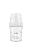 NUK Perfect Match Стъклено шише 120мл. със силиконов биберон за хранене S, 0+мес.