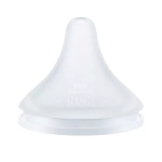 NUK Perfect Match биберон за хранене силикон 6+, Flow control, 2бр.