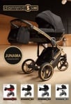 Tako-Бебешка количка Junama Diamond S-line black