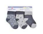 Бебешки памучни термо чорапи 9-12 месеца момчета