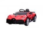 Акумулаторна кола licensed Bugatti Divo Red