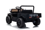 Акумулаторна кола Licensed Toyota Land Cruiser FJ45 Pick Up Black