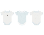 Комплект 3 бр бебешко боди 0-3м 