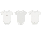 Комплект 3 бр бебешко боди 0-3м 