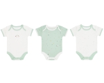 Комплект 3 бр бебешко боди 0-3м 