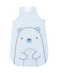 Летен спален чувал 6-18 месеца Bear with me Blue