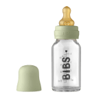  Стъклена Бутилка BIBS 110ml - каучук