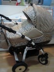 Бебешка количка 3в1 Zippy цвят: бежов/леопард