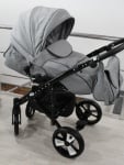 Бебешка количка 3в1 Gusio S-line цвят:графит