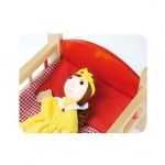 Дървено легло за кукли LK1