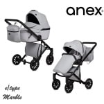 Anex-бебешка количка 2в1 E/Type Marble:CR03