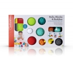Комплект сензорни бебешки играчки, Infantino, 20 броя