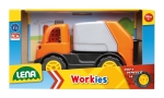 Количка за игра, Lena, Камион за боклук, Workies, 14 см