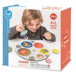 Образователна игра, Taf Toys, Магнитен пъзел Peek-A-Boo 4 в 1