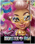 Творчески комплект, Lisciani, Monster High, Модна папка за гримиране