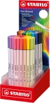 Дисплей комплект флумастери, Stabilo, Pen 68 brush, 80 цвята