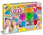 Творчески комплект, Craze, Loops, Забавна кутия за плетене на гривни с ластици