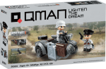 Конструктор, Qman, Военен мотоциклет R12, 69 части