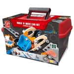 Дървен комплект, Hape, Млад изобретател, Автомобил, 37 части