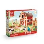 Дървен комплект, Hape, Ферма, 33 части