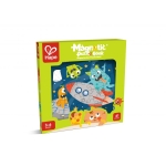 Книжка с магнитен пъзел, Hape, 41 части