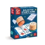 Дървена игра, Hape, с Галактически печати, 13 части