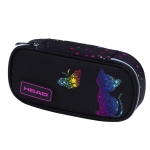 Единичен несесер без аксесоари, Head, Златен ефект коте, AC6, 22 x 9 x 5 см