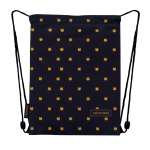 Чанта за спортен екип, Astra, Пухкаво черно коте, AD1, 44 × 33 см