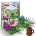 Мини Конструктор, Ban Bao, Градина с цветя, 25 части