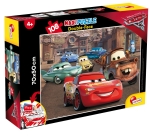 Пъзел, Lisciani, Cars 3, Двулицев пъзел 108 части