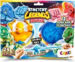 Колекционерска фигурка, Craze, Мини разтегливи създания, Legends Minis Double, 2 броя