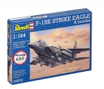 Сглобяем модел, Revell, Стартов комплект изтребител F-15 Strike Eagle с бомби, 70 части